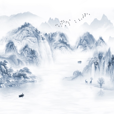 新中式山水